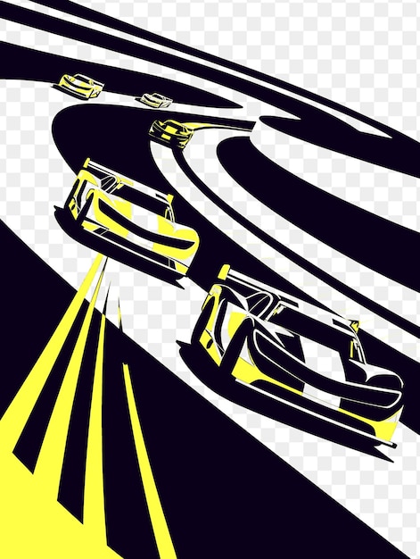 PSD establecimiento de la pista de carreras de nascar con pilotos y aficionados para las elecciones cartel de cartelera t-shirt tatuaje