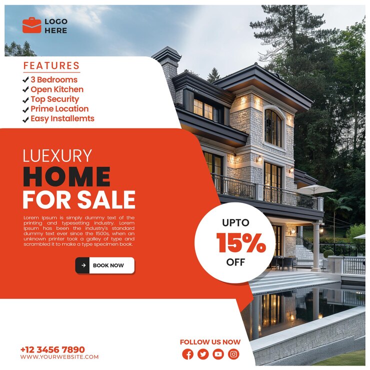 Estampa de la casa en venta