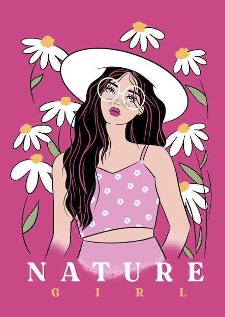 Estampa de Moda Feminina