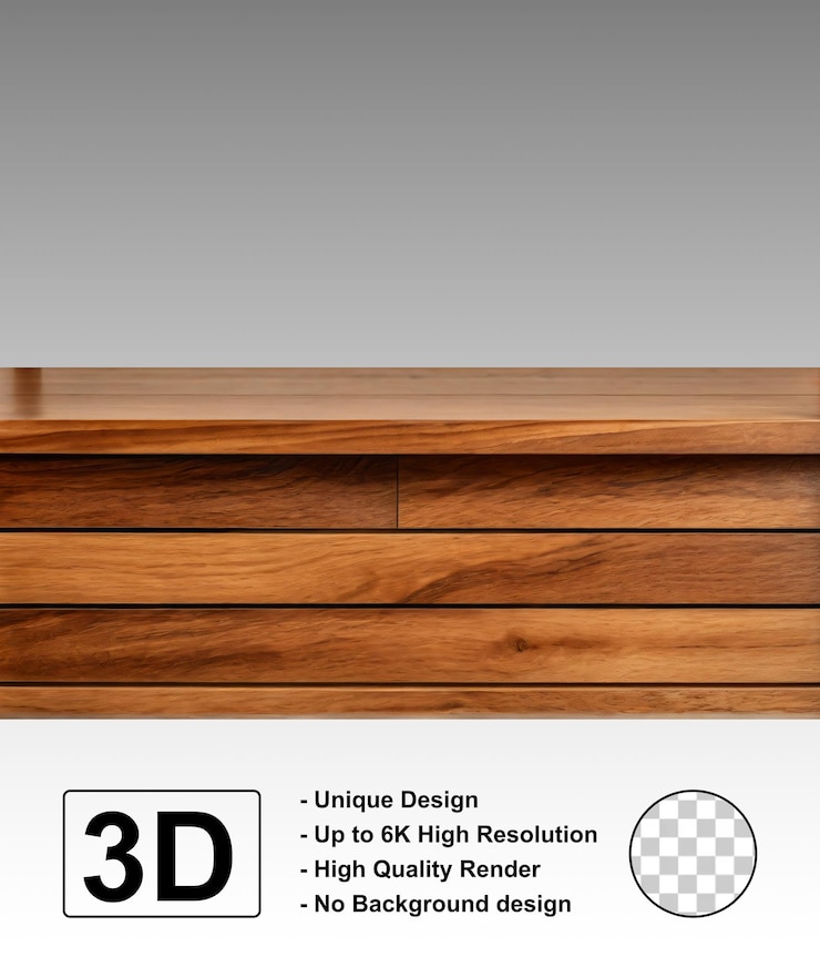PSD estándar de fondo de madera