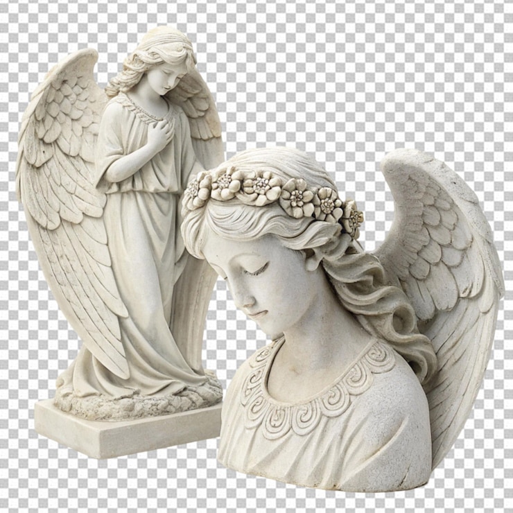 PSD una estatua de un ángel