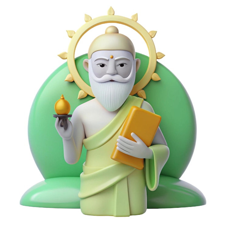 PSD una estatua de un dios sosteniendo un libro y un libro