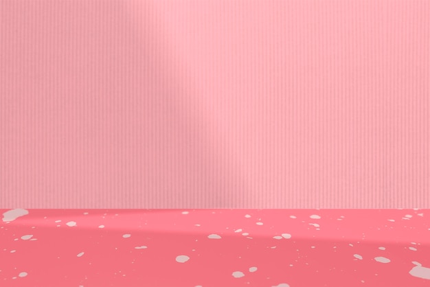 Estética rosa modelo de fundo de produto design colorido psd