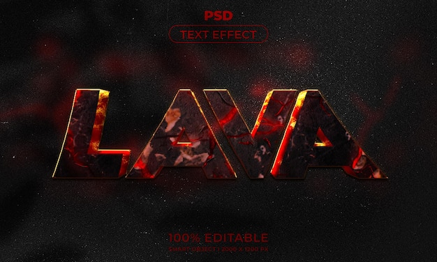 PSD estilo de efeito de texto editável 3d com plano de fundo