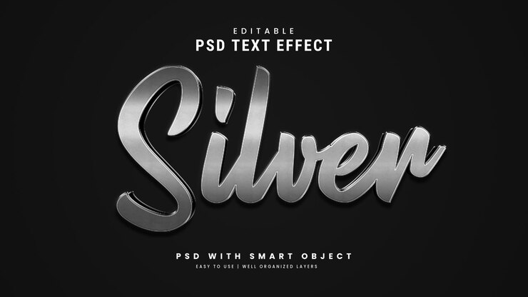 Estilo de efeito de texto editável 3d líquido PSD Premium