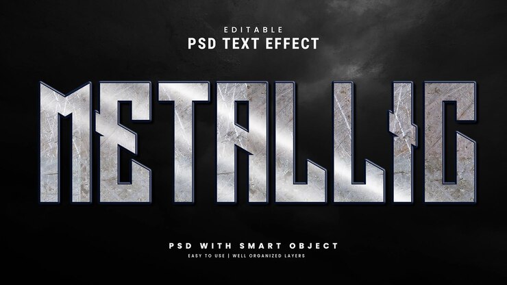 Estilo de efeito de texto editável em 3D PSD Premium