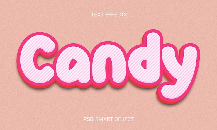 PSD estilo de texto psd de efeito 3d editável limpo