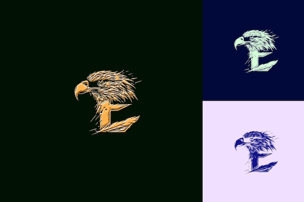 Estilo de diseño de logotipo con letra E dibujada a mano con forma de E Int Nature Colecciones de vectores abstractas