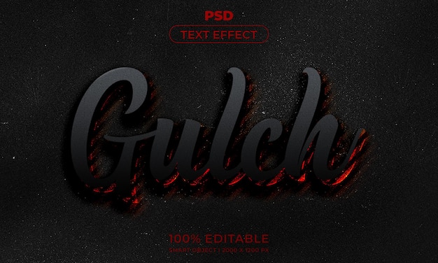 Estilo editável do efeito do texto do photoshop 3d com fundo moderno abstrato