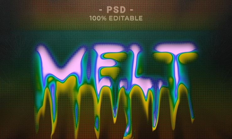 PSD estilo de efecto de texto 3d editable con fondo