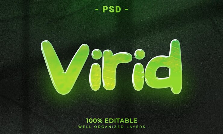 PSD estilo de efecto de texto 3d editable con fondo