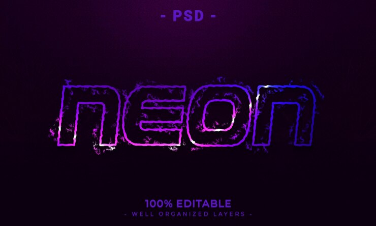 PSD estilo de efecto de texto 3d editable con fondo