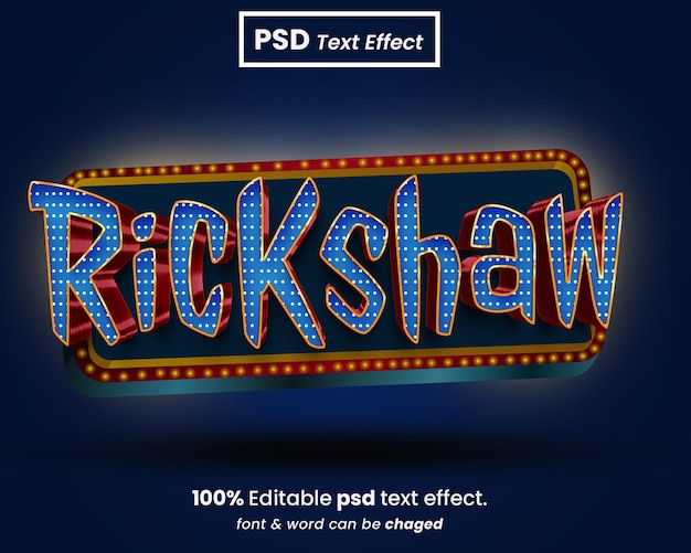 Estilo de efecto de texto 3D de fiesta