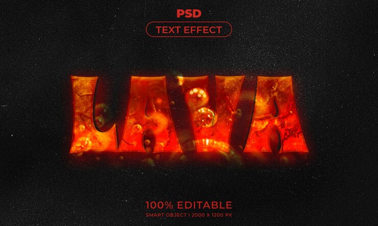 PSD estilo de efecto de texto editable 3d con fondo