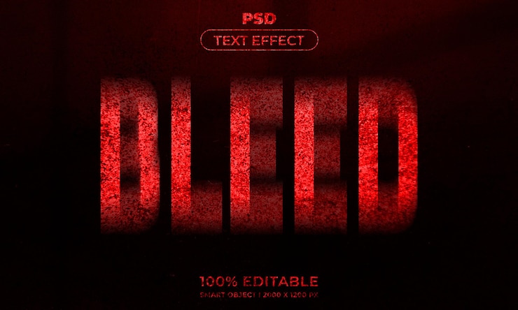 PSD estilo de efecto de texto editable 3d con fondo