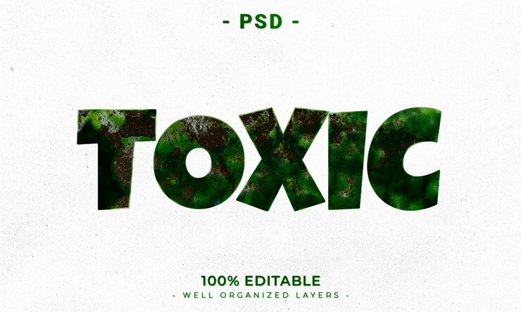 PSD estilo de efecto de texto editable 3d con fondo