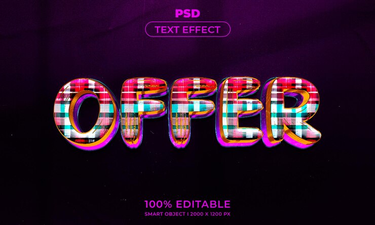 PSD estilo de efecto de texto editable 3d con fondo