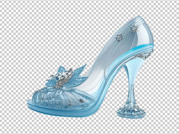 Estilo de fantasía de las zapatillas de vidrio de cenicienta