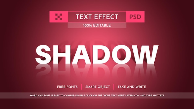 PSD estilo de fuente de efecto de texto editable de papel reflectante
