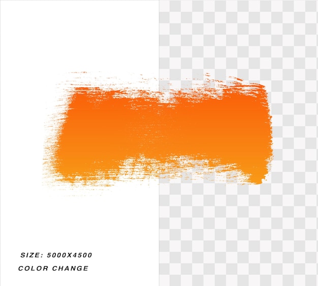 estoque de pincel em fundo transparente