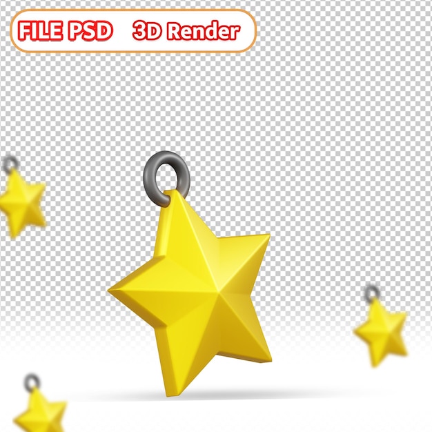 PSD estrela 3d