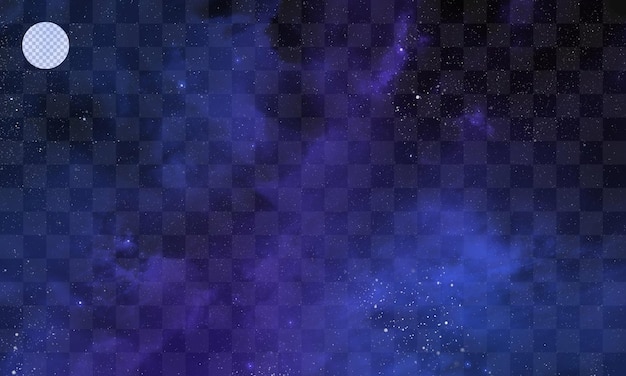 Estrelas e galáxias espaço exterior céu noite universo fundo estrelado preto de campo estelar brilhante