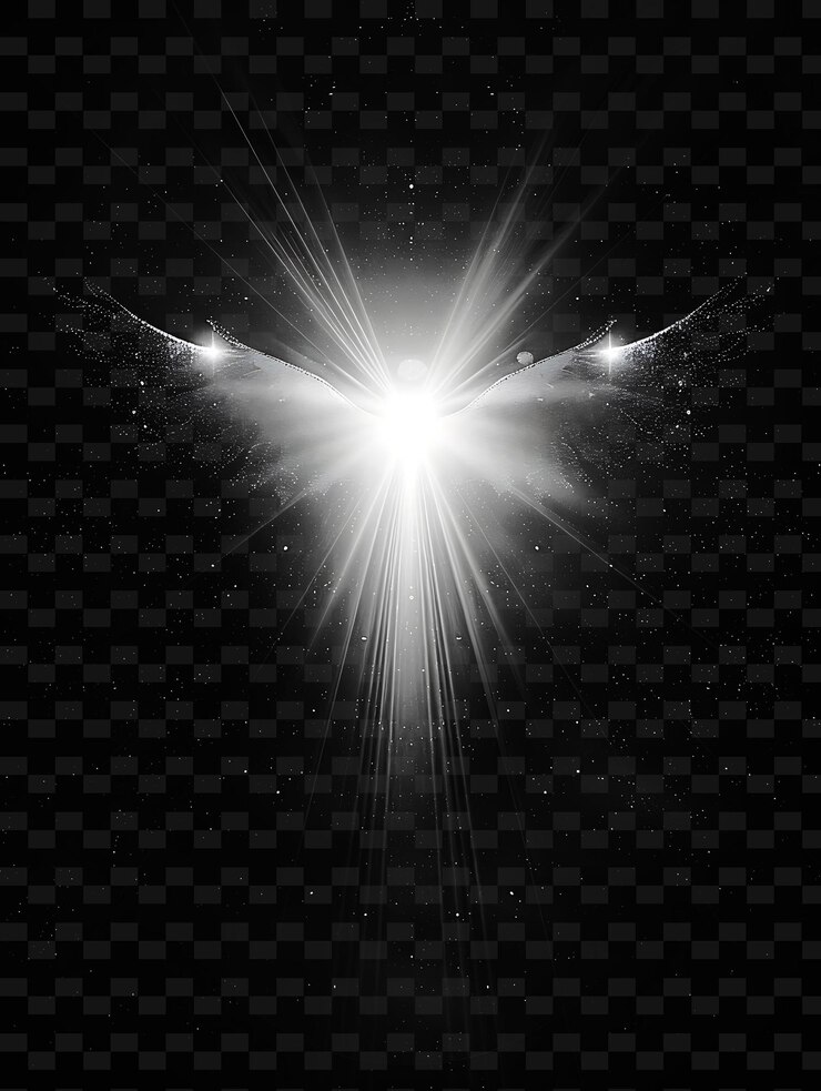 PSD una estrella que está en un fondo negro