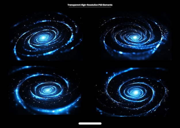 Estrella redonda brillante creativa en papel pintado espacial con conjunto de espacio de copia