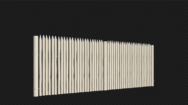 PSD estructura de edificio de render 3d aislado