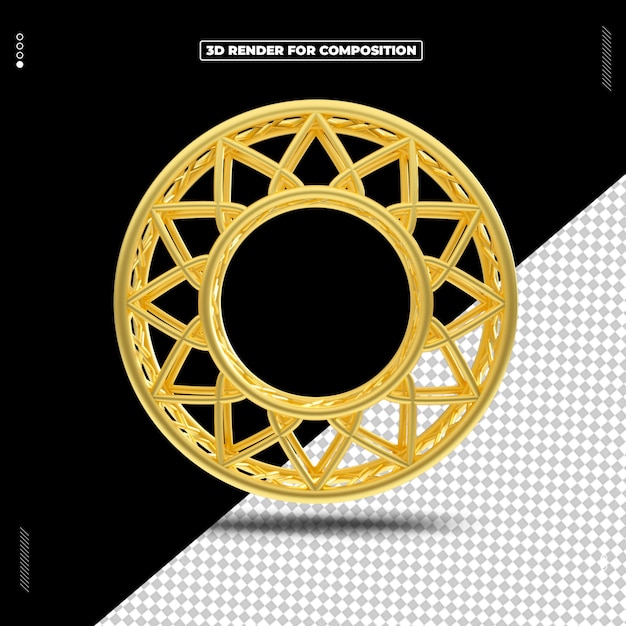 estructura de la luz del reflector renderizada en 3D