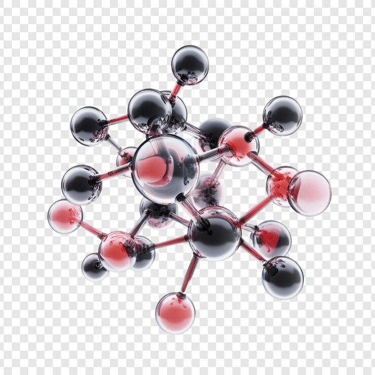 PSD estructura molecular una representación 3d de una molécula compleja