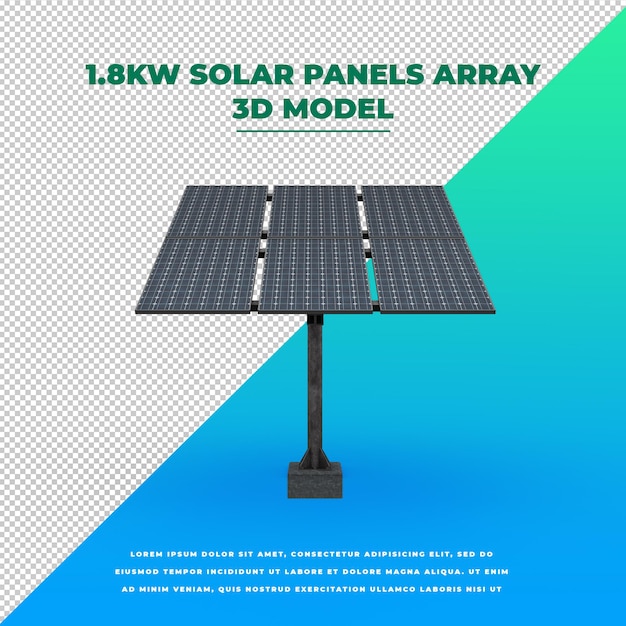 Estructura de paneles solares