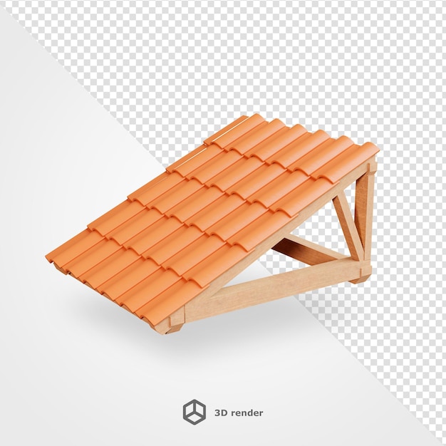 estructura de techo de madera
