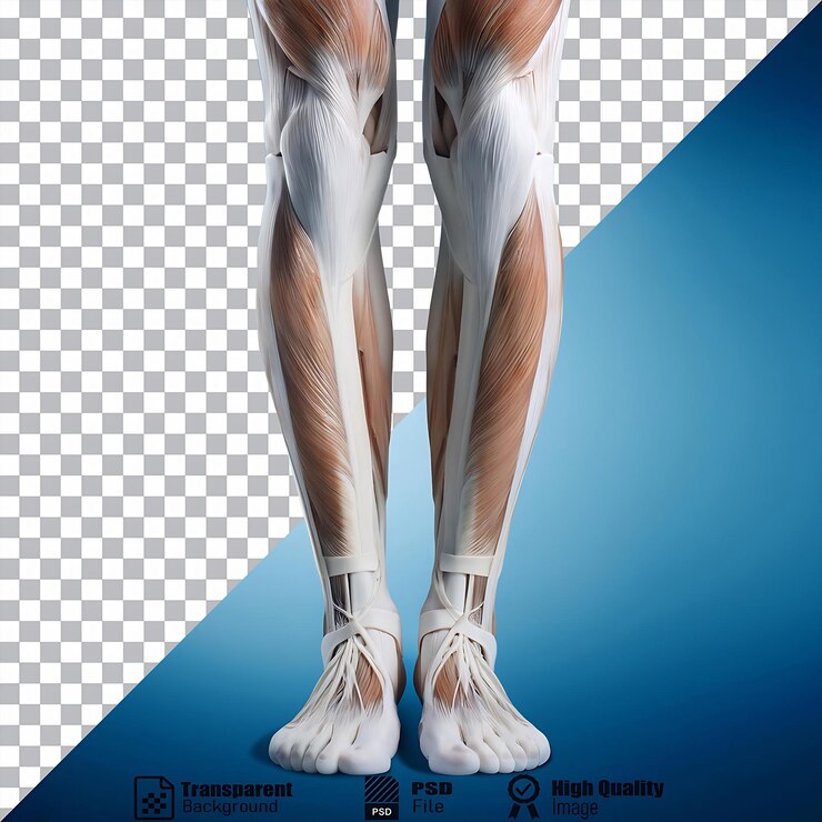 PSD estrutura muscular das pernas