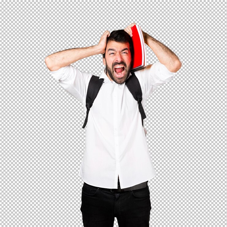 PSD estudiante estudiante frustrado