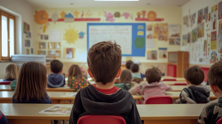 PSD estudiantes en un aula