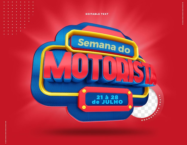 etiqueta driver de renderização 3d semana 001
