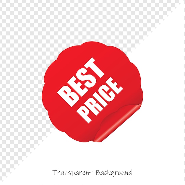 La etiqueta de mejor precio