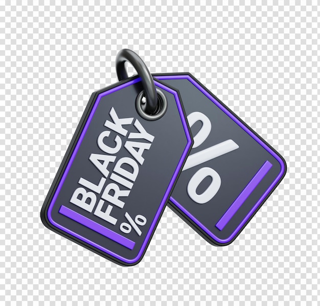 Etiqueta de venta de viernes negro