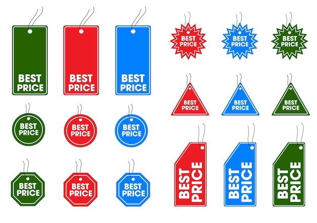 Las etiquetas de ventas
