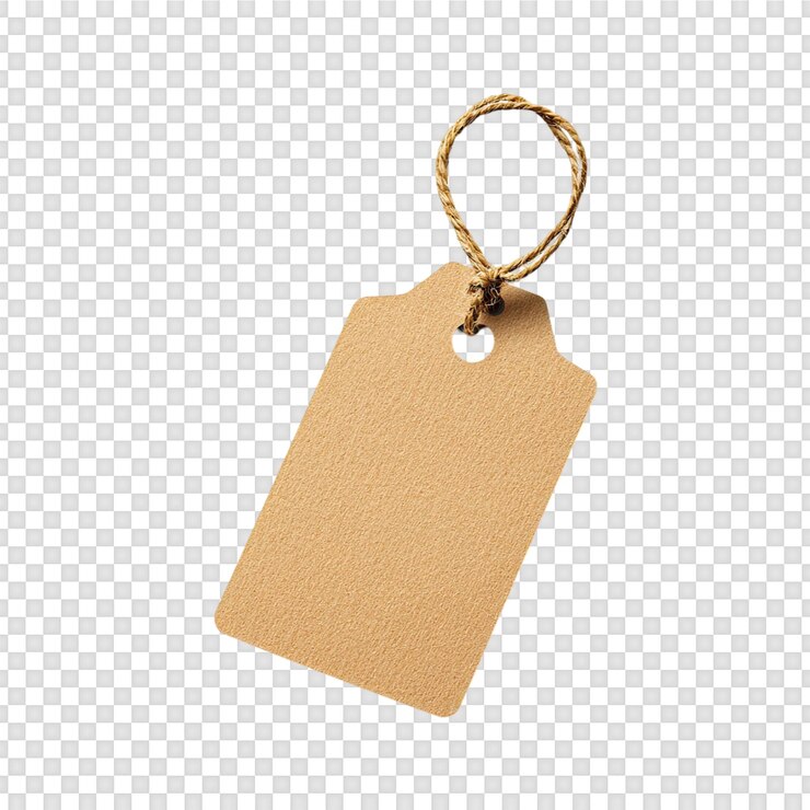 PSD étiquette de prix isolée sur un fond transparent