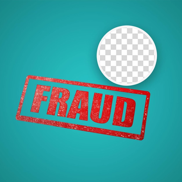 PSD Étiquettes d'avertissement de fraude pour votre sécurité sur internet