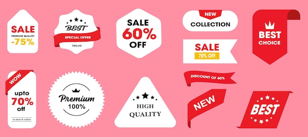 Étiquettes de ventes