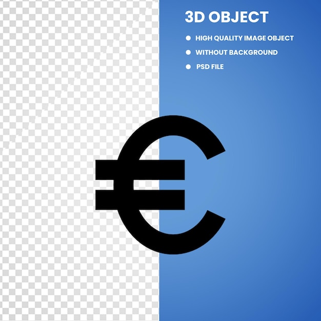 PSD euro-symbol