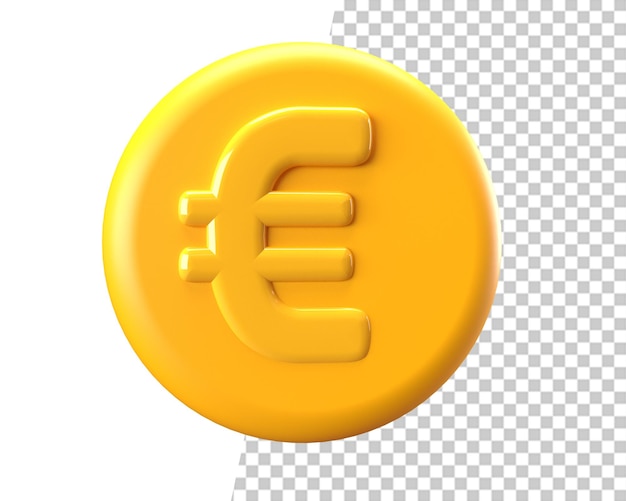 Euromünze Gold 3d