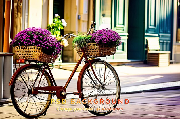 PSD europe les magasins de rue les fleurs les vélos sont fermés