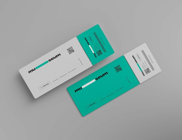 PSD event-ticket-mockup