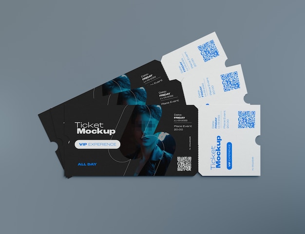 PSD event-ticket-mockup