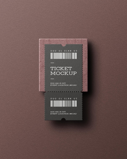 Event Ticket Mockup