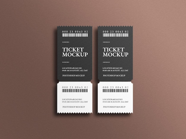 Event Ticket Mockup